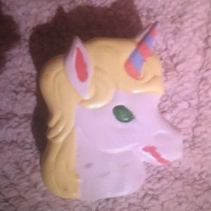 Pretty whimsical unicorn mini-jewelry box